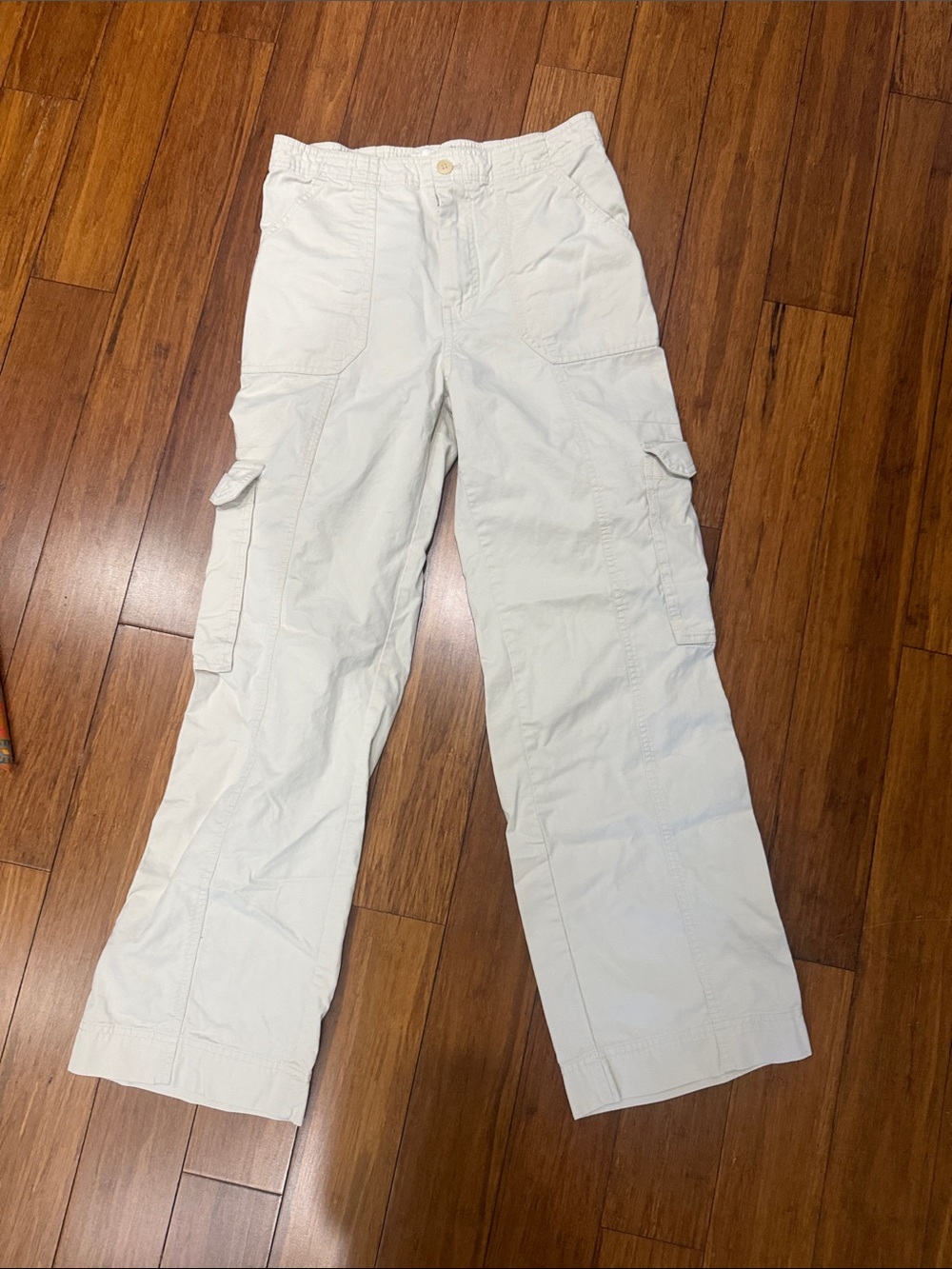 Abercrombie & Fitch cream  Cargo Pants